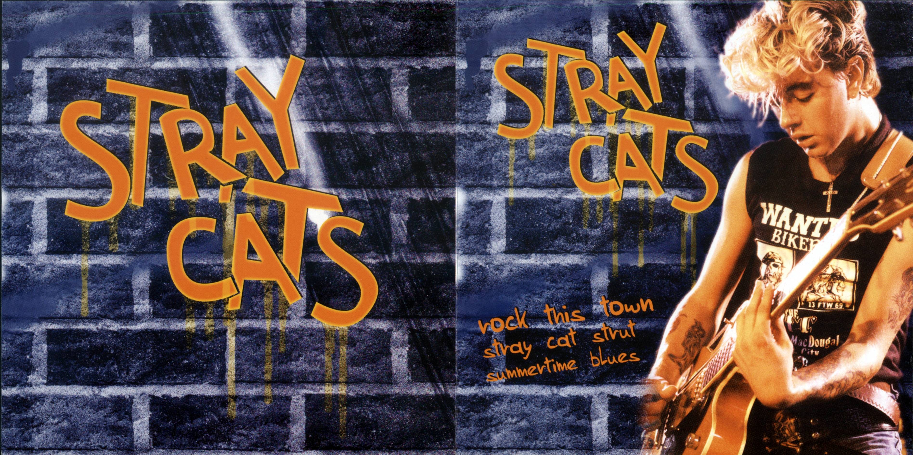 Stray Cats  Stray Cats; Time Edition : Front + Inlay